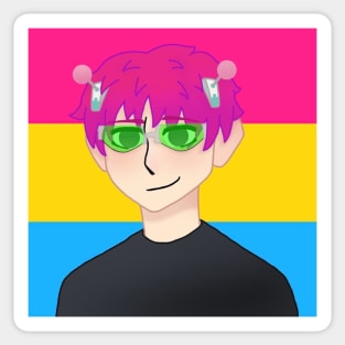 Saiki Pan Pride Sticker